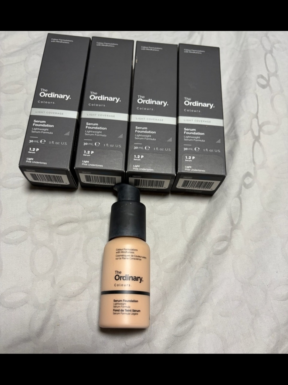 The Ordinary Serum Foundation Set- Beige/Light (1.2 P)